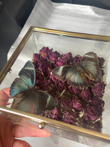 Floral Butterfly Box