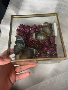 Floral Butterfly Box